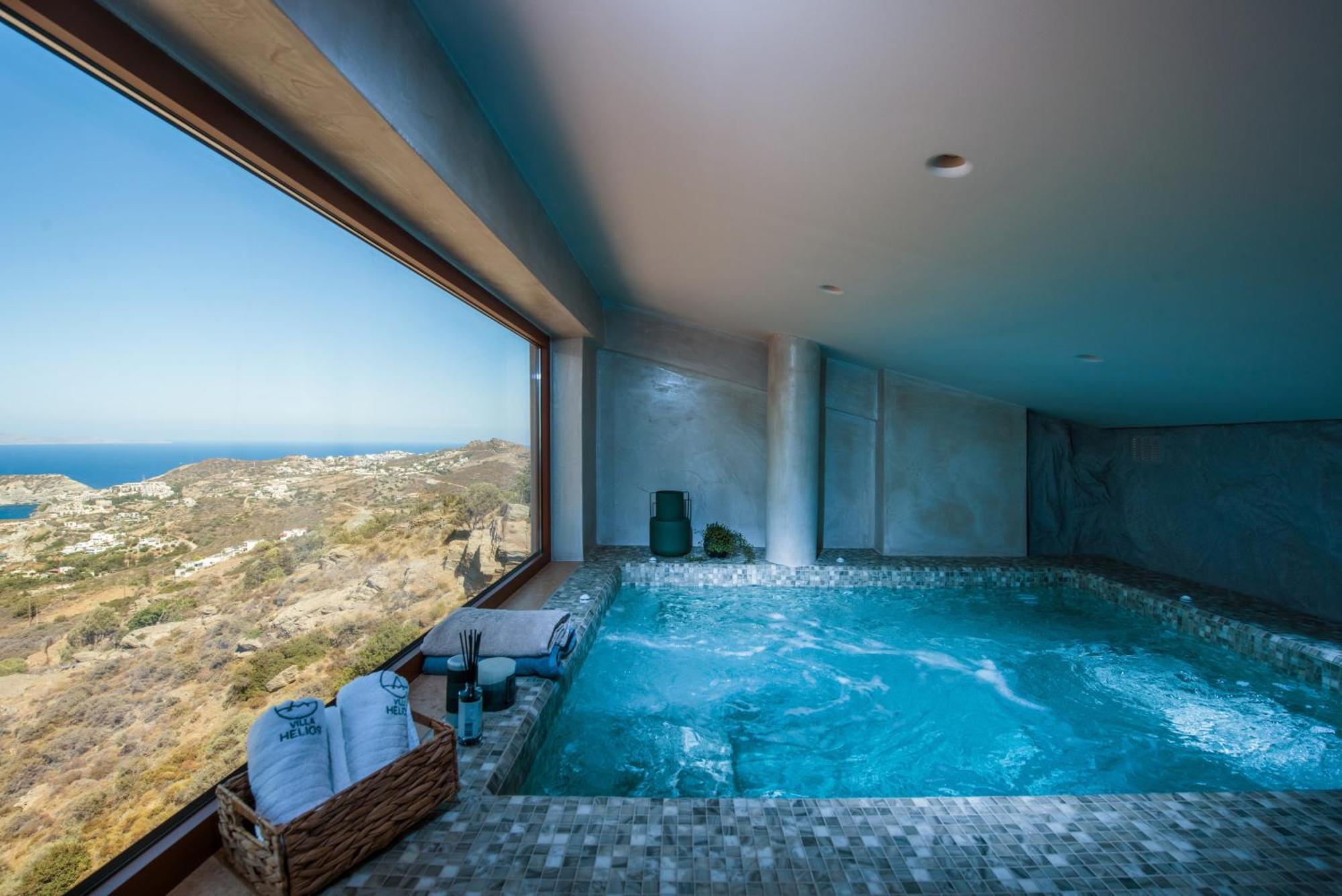 Villa Helios - Elevate Your Senses Agia Pelagia Екстериор снимка