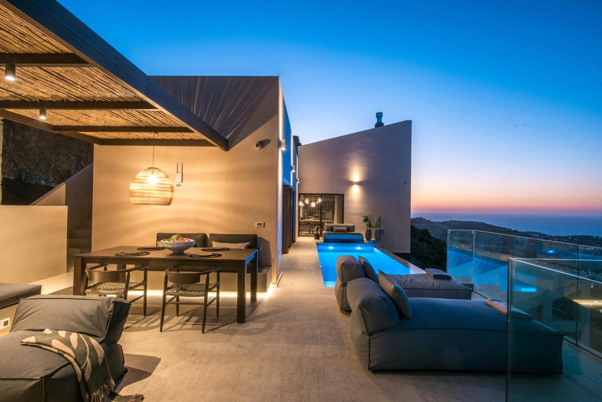 Villa Helios - Elevate Your Senses Agia Pelagia Екстериор снимка