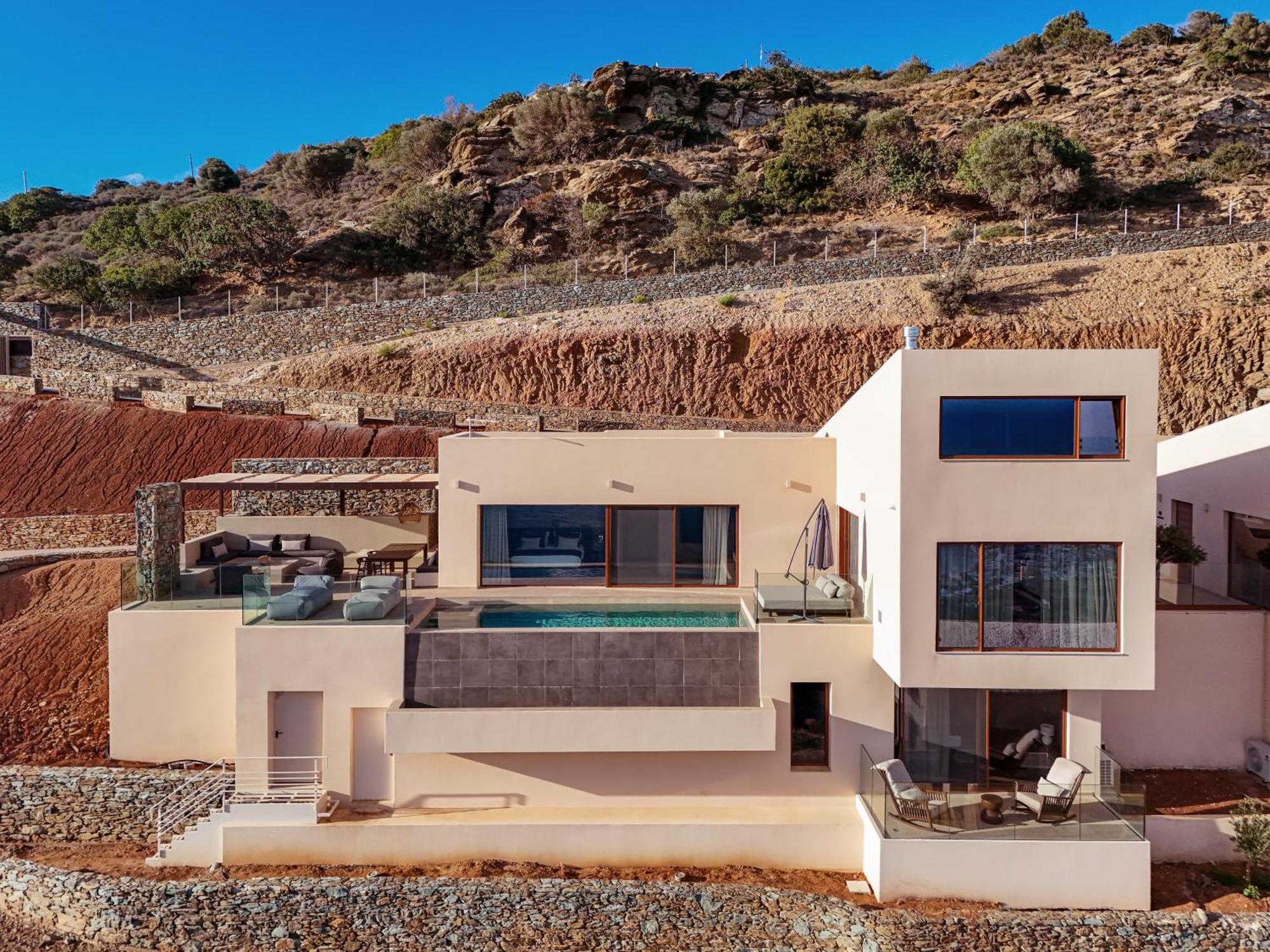 Villa Helios - Elevate Your Senses Agia Pelagia Екстериор снимка