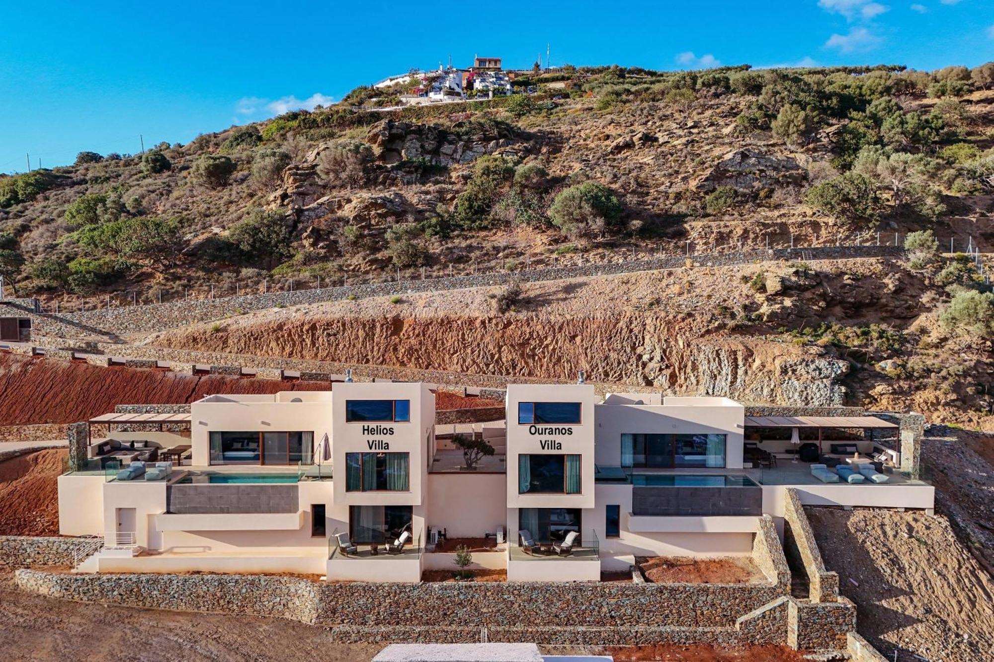 Villa Helios - Elevate Your Senses Agia Pelagia Екстериор снимка